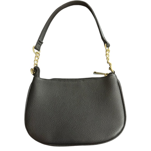 LOW START Juicy Couture Y2K Black Baguette Shoulder Bag NO CALLOUTS - Picture 2 of 6